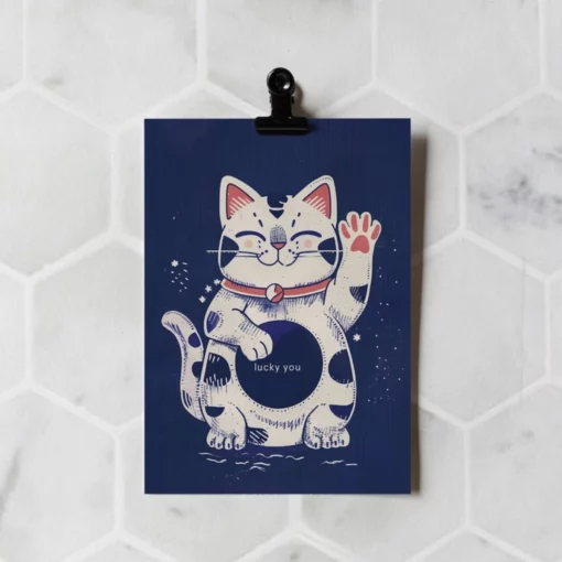 Carte Lucky Cat