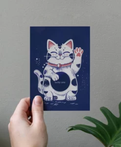 Carte Lucky Cat