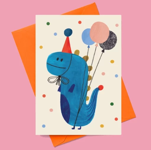 Carte Party Dino Daria Solak