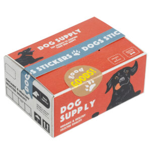 Boîte d’autocollants Dog Supplies