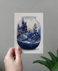 Carte d’amour Terrarium