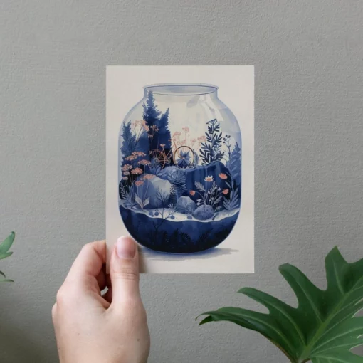 Carte d’amour Terrarium