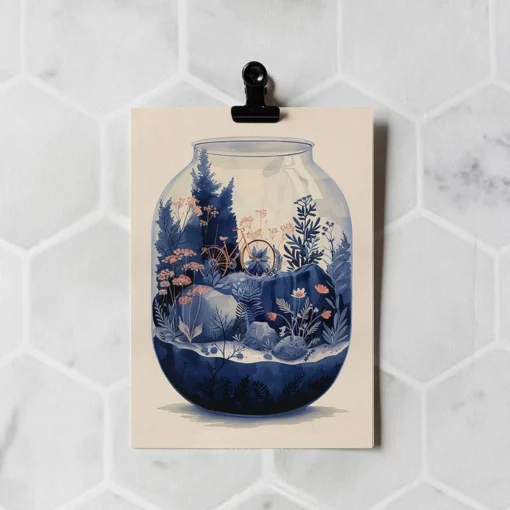 Carte d’amour Terrarium