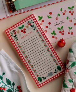 Bloc-notes aimanté Cherry Farm Rifle Paper