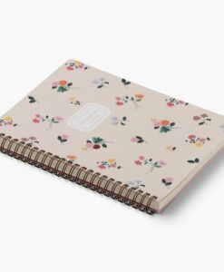 Carnet à spirales Ditsy Dahlia Rifle Paper