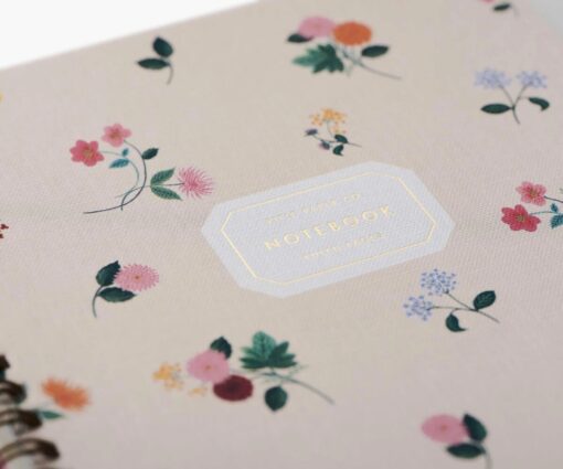 Carnet à spirales Ditsy Dahlia Rifle Paper