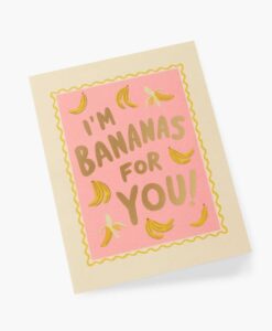 Carte I’m Bananas for you Rifle Paper Co