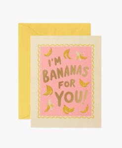 Carte I’m Bananas for you Rifle Paper Co