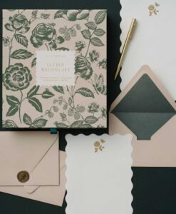 Coffret d’écriture English Rose Rifle Paper Co