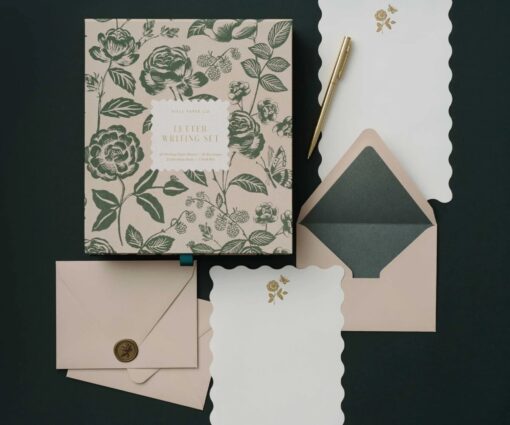 Coffret d’écriture English Rose Rifle Paper Co