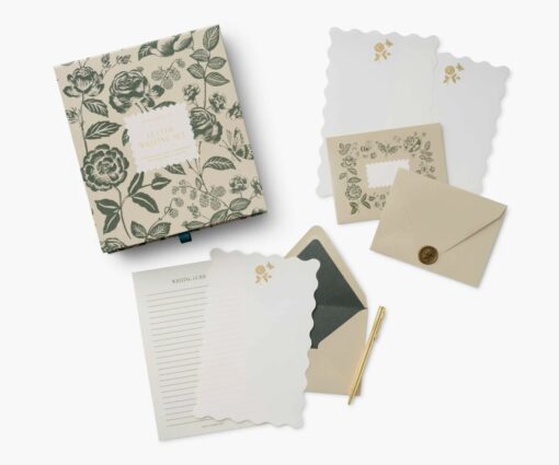 Coffret d’écriture English Rose Rifle Paper Co