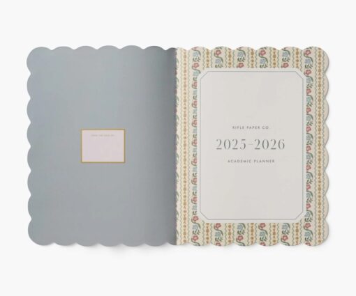 Agenda 12 mois Delphine Rifle Paper 2025-2026