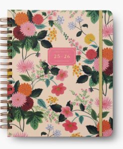 Agenda 17 mois 2026 Dahlia Rifle Paper – Spirales