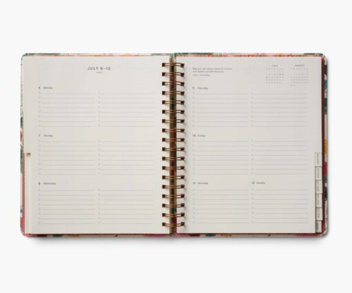 Agenda 17 mois 2026 Dahlia Rifle Paper – Spirales