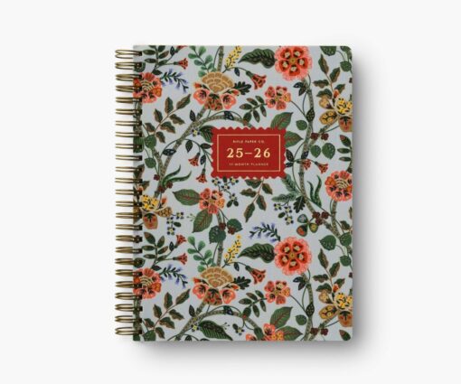 Agenda 17 mois 2026 Rifle Paper Gracie – Spirales