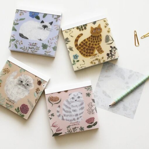 Bloc-notes Chat Minette