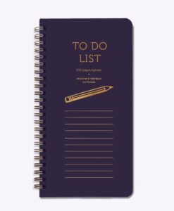 Bloc vertical To do List – Violet