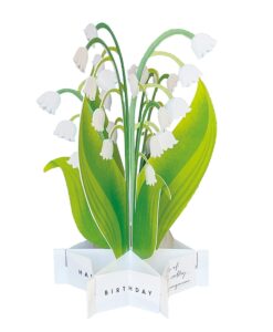 Carte Pop Up Anniversaire Muguet