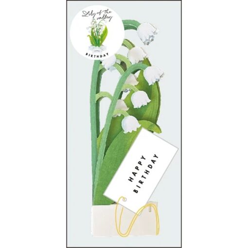 Carte Pop Up Anniversaire Muguet