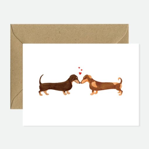 Carte Teckels Lovers All The Ways To Say