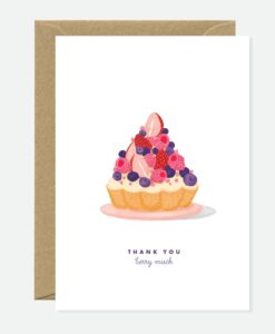 Carte Thank You Berry Much
