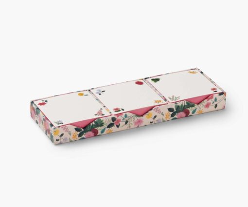 Coffret de 3 bloc-notes Dahlia Rifle Paper