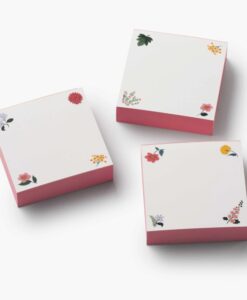 Coffret de 3 bloc-notes Dahlia Rifle Paper