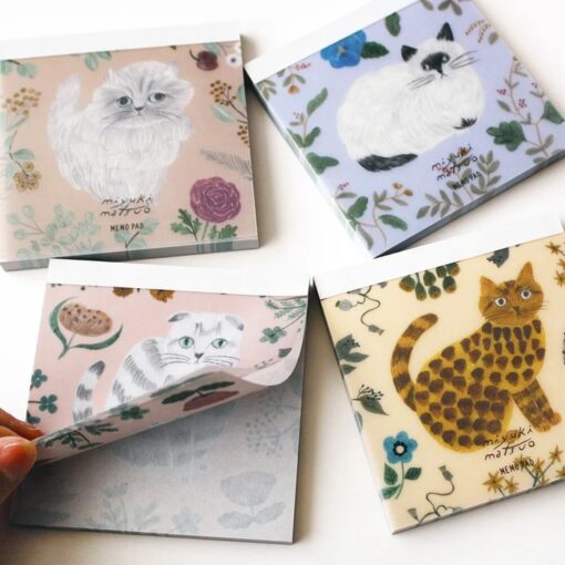 Bloc-notes Chat Minette