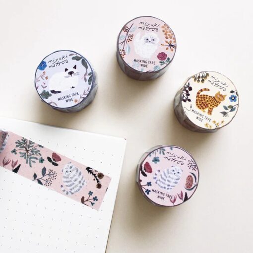 Masking tape Chat Minette
