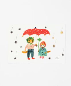 Carte postale Pluie étoiles filantes – Aiko Fukawa