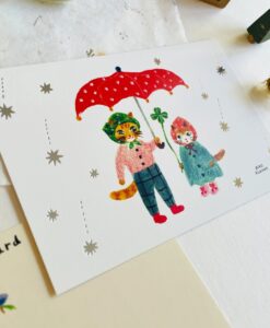 Carte postale Pluie étoiles filantes – Aiko Fukawa