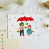 Carte postale Pluie étoiles filantes – Aiko Fukawa