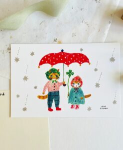 Carte postale Pluie étoiles filantes – Aiko Fukawa