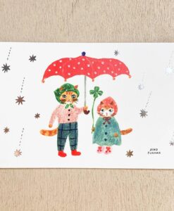 Carte postale Pluie étoiles filantes – Aiko Fukawa