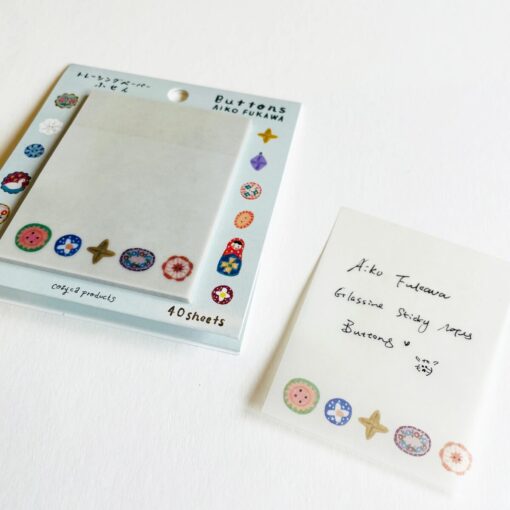 Sticky Notes Buttons Aiko Fukawa