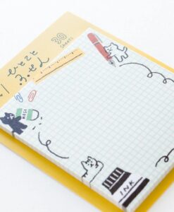 Sticky Notes – Working Cat