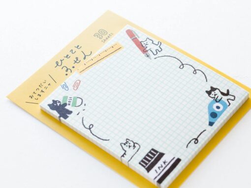 Sticky Notes – Working Cat