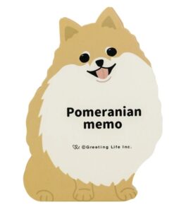 Bloc Post-it ‘Pomeranian Dog’ Greeting Life