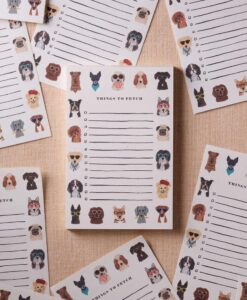 Bloc-notes ‘Dog days’ Rifle Paper