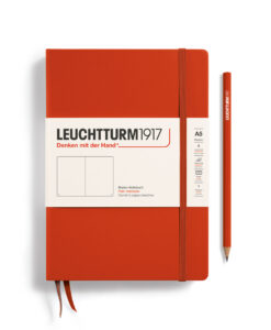 Carnet A5 Pages blanches Leuchtturm1917 – Rouge