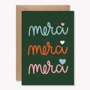 Carte 3x Merci Lulu la nantaise
