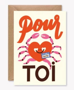 Carte Jean Pince pour toi Lulu la nantaise
