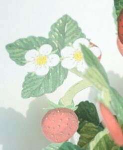 Carte Pop Up Fraise