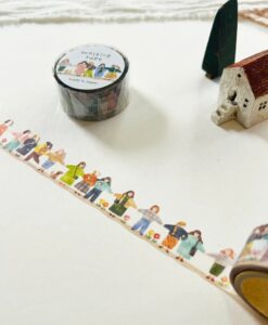 Washi tape Die-cut Girls