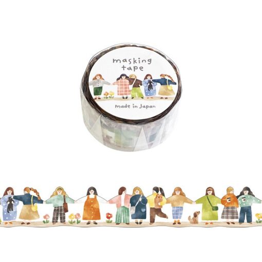 Washi tape Die-cut Girls