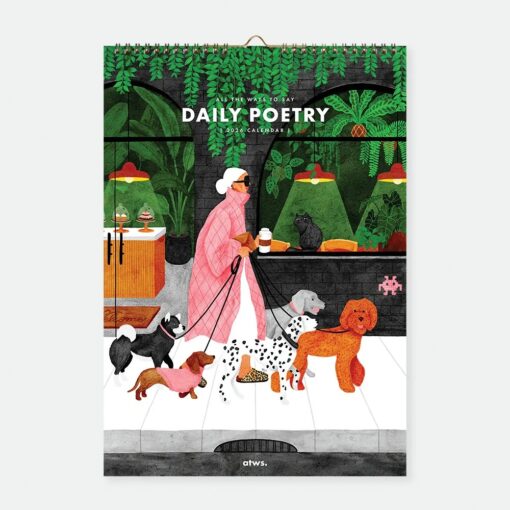 Calendrier 2026 All the Ways To Say – Daily Poetry
