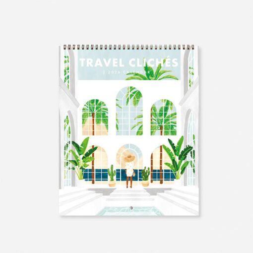 Calendrier 2026 All the Ways to Say – Travel clichés