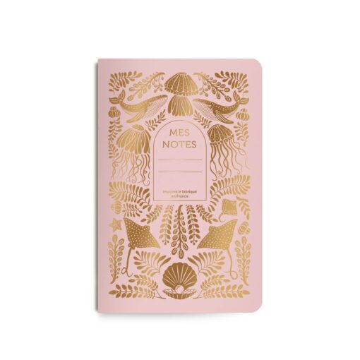 Carnet Abysses rose Editions du Paon
