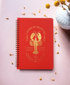 Carnet de recettes Homard rouge Les Editions du Paon