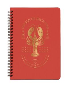Carnet de recettes Homard rouge Les Editions du Paon